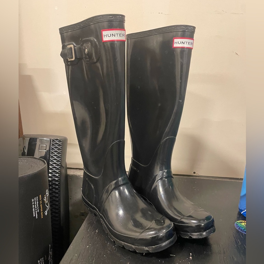 Hunter Tall Gloss Rubber Boots